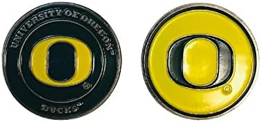 Magnetic Golf Hat Clip with 2 Double-Sided Golf Ball Markers – Easily Attaches to Golf Cap – Made of Stainless Steel & Ideal for Avid Golfers