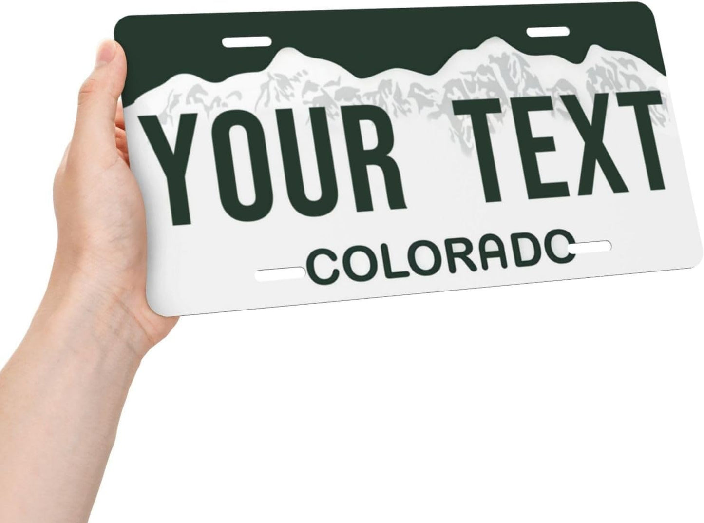 Custom License Plates for Front of Car,Personalized Idaho License Plate - Select from All 50 States,3 Sizes - Customized Customizable State Car Tag Plate for Truck,12x6 Inch