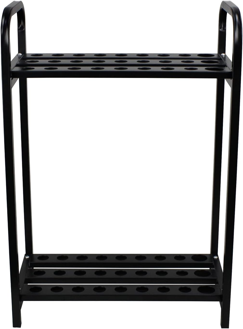 Gdrasuya10 Golf Club Organizer Display Stand, 27-Holes Golf Clubs Storage Rack Floor Stand Metal Putter Shelf Equipment for driving range, Golf club placement, 11.81"x21.65"x31.5"