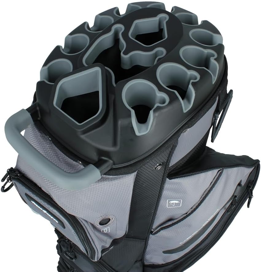 MacGregor MACLOCK Ultimate Divider System Cart Bag with 14 Way Organizer Divider Top and Individual Club Locking Slots