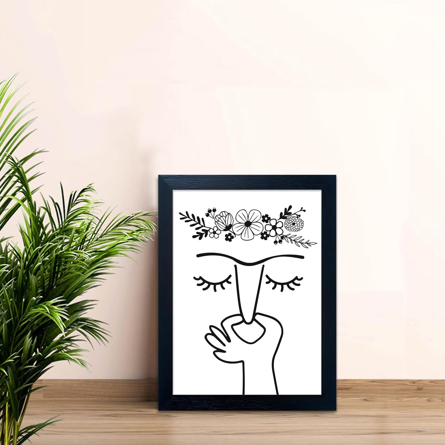 Bathroom Wall Art Funny Bathroom Wall Decor Humorous Guest Toilet Art Decor Modern Minimalistic Black and White Canvas Print Artwork