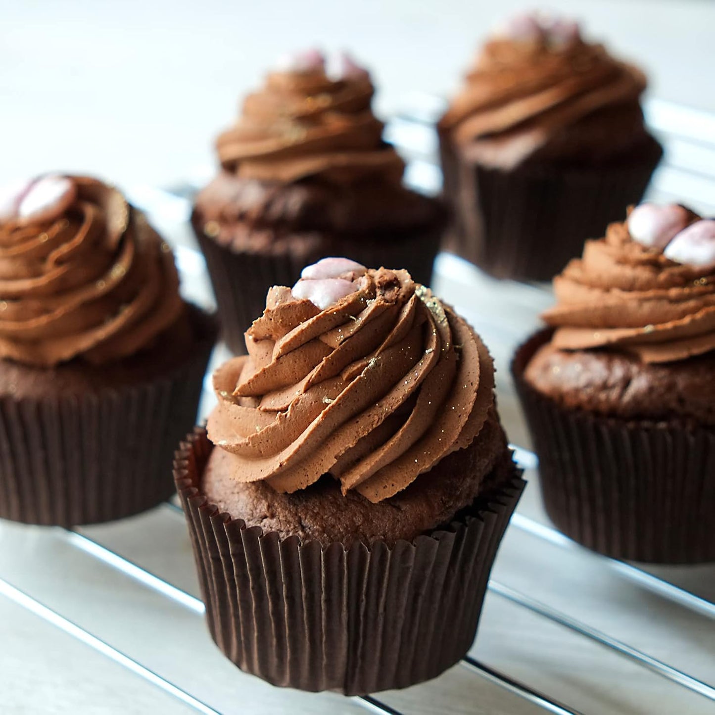 Natural Baking Cups Cupcake Liners Standard Sized, 300 Count