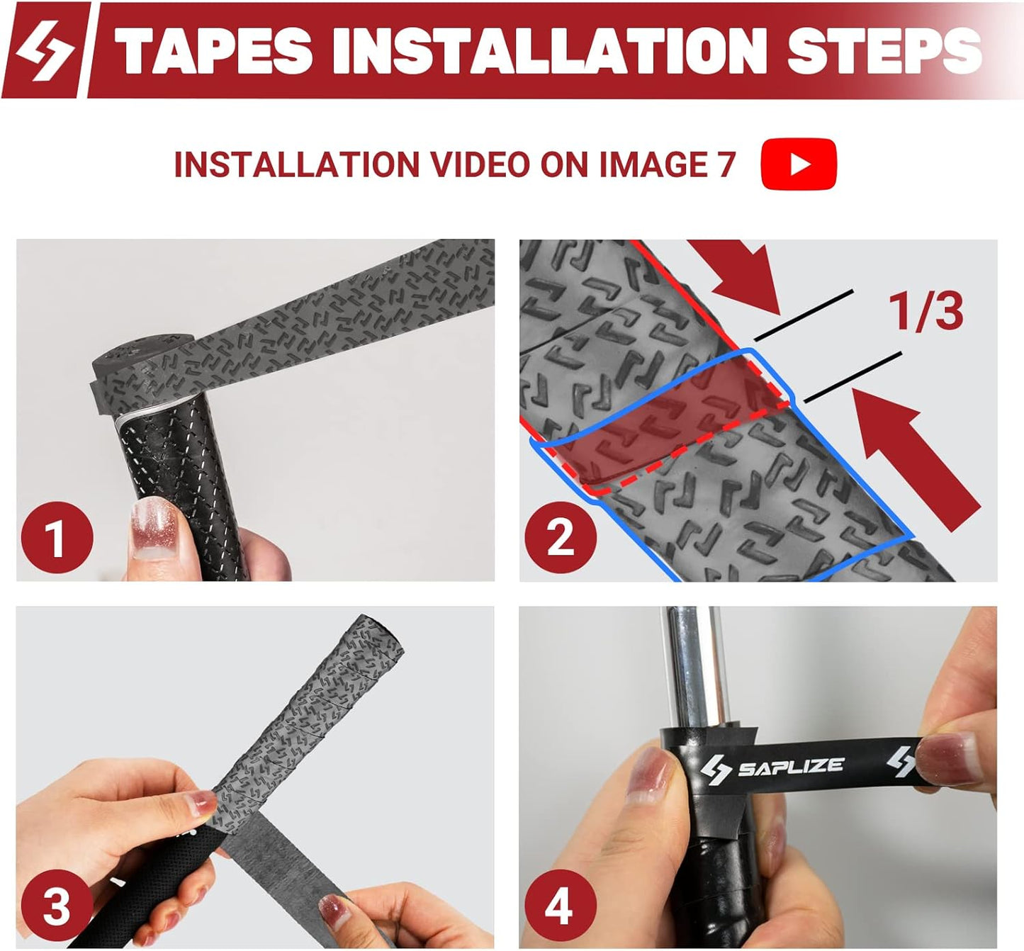 SAPLIZE Golf Grip Wrapping Tapes, 3 Or 15 Pack Tacky PU Overgrip Tapes, New Regripping Solution for Golf Club Grips