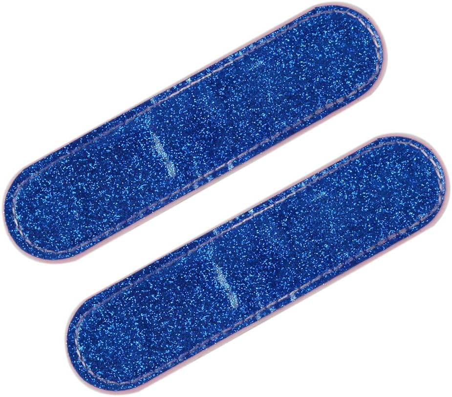 Glitering PVC Golf Hat Clip 2 PCS for Women Golfer