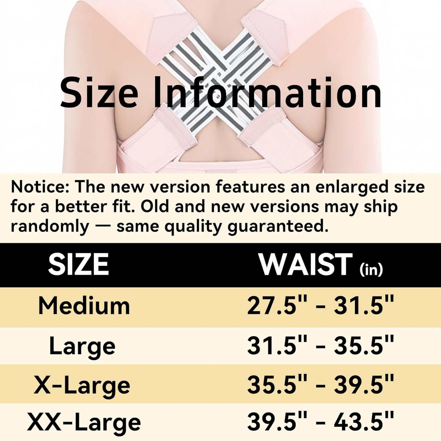 Back Brace Posture Corrector for Women and Men Shoulder Straightener Hunchback Adjustable Support Upper Comfy Correction Back Pain Relief Scoliosis Lumbar Spine Upgraded (Pink, XX-Large)