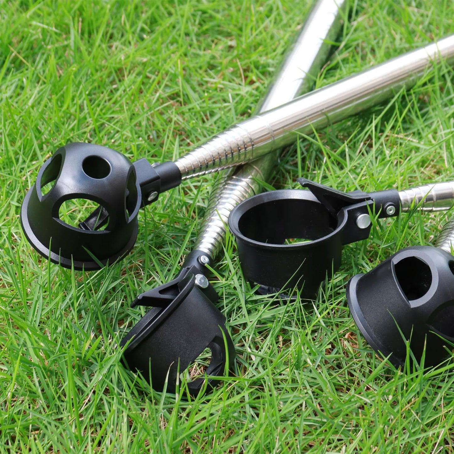 9Ft/12Ft/16.3Ft/20Ft Golf Ball Retriever for Water Telescopic, Stainless Steel Ball Retriever Tool Golf Ball Grabber