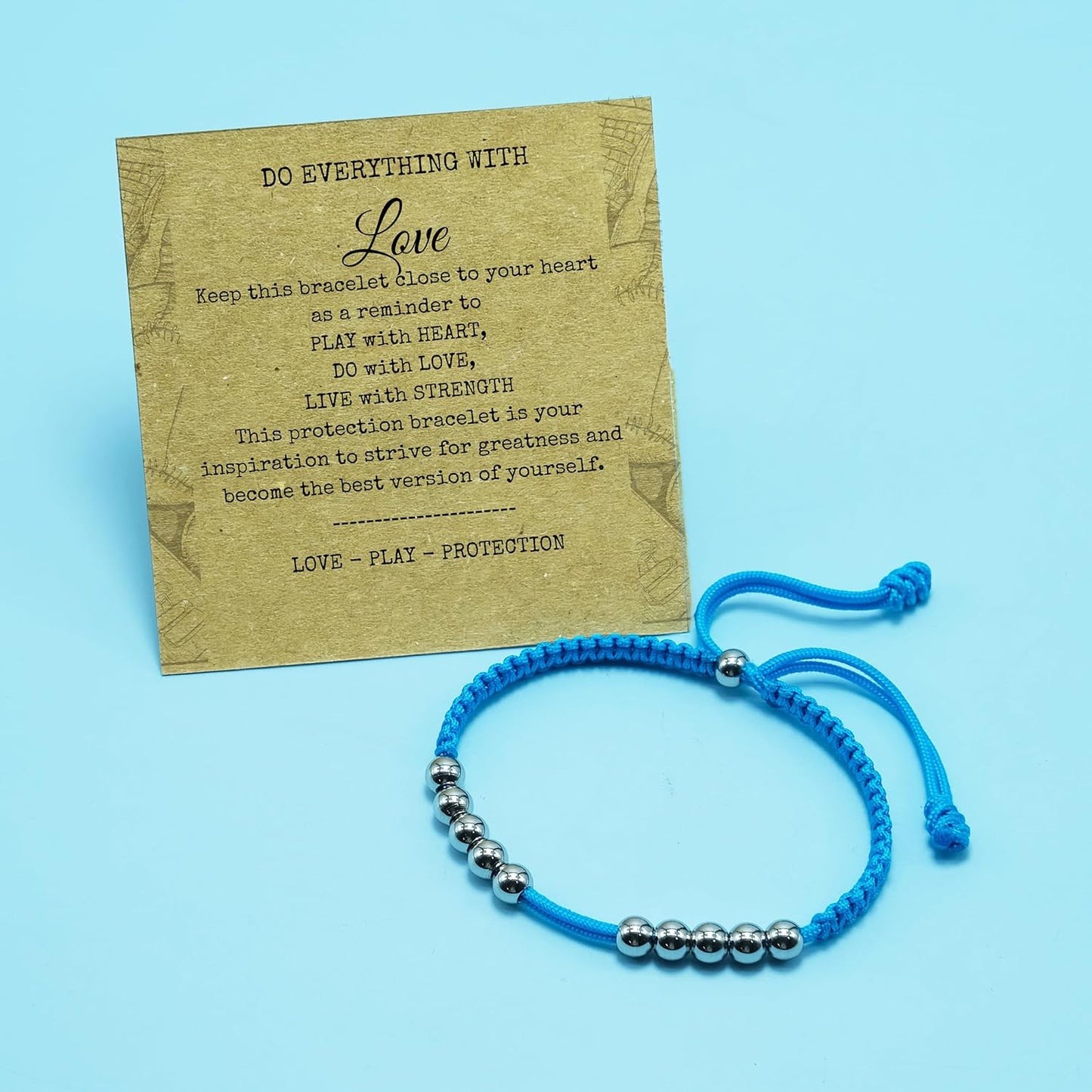 LAMIBEE Golf Stainless Steel 10 Beads Score Counter Bracelet, Golf Stroke Count Bracelet, Resizable and Easy to Adjust Golf Round Scoring Tracker, Durable and Stylish Golf Accessory