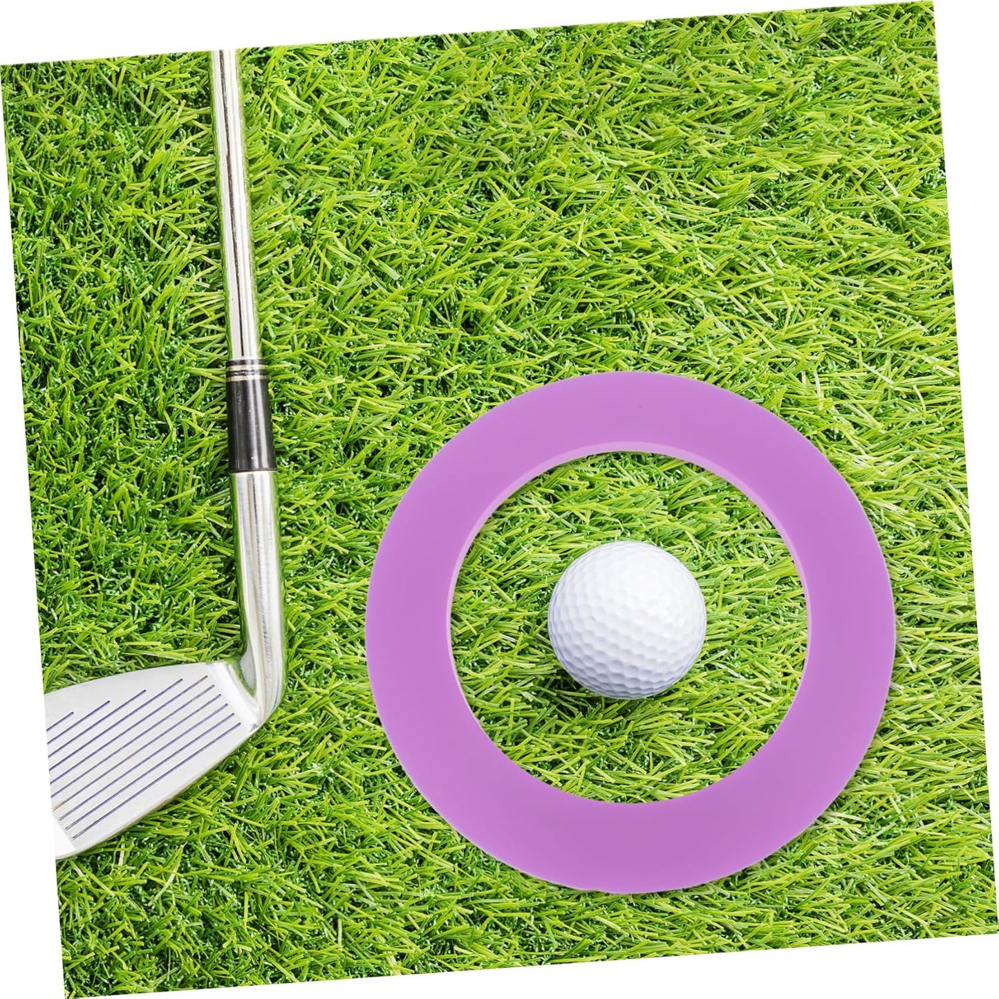 Golf Putting Practice Cup Rings Portable Silicone Golf Cup Hole Rings Golf Target Circles for Golf