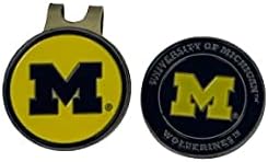 Magnetic Golf Hat Clip with 2 Double-Sided Golf Ball Markers – Easily Attaches to Golf Cap – Made of Stainless Steel & Ideal for Avid Golfers