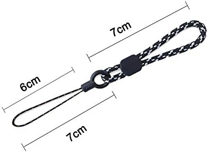 YOUOWO 5 Pack Finger Strap Ring Lanyards,Small Short Lanyard,For Phone Cases Keys USB ID Card Badge Keychain