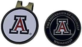 Magnetic Golf Hat Clip with 2 Double-Sided Golf Ball Markers – Easily Attaches to Golf Cap – Made of Stainless Steel & Ideal for Avid Golfers