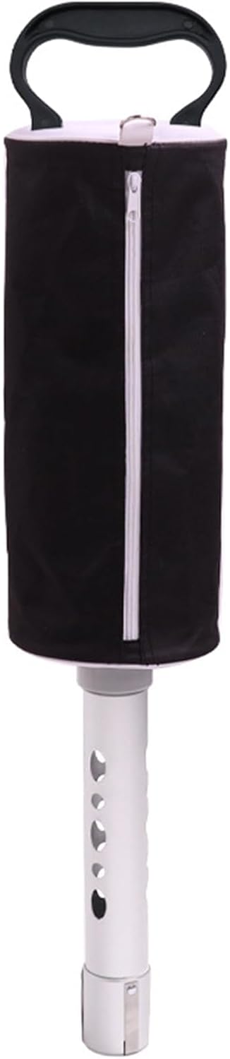 EagleFlight Shag Bag for Golf Balls,with Detachable Aluminum Alloy Tube and Large Capacity Bag,Hold Up to 75 Balls,Pick-up Accessory for Reducing Waist Pain