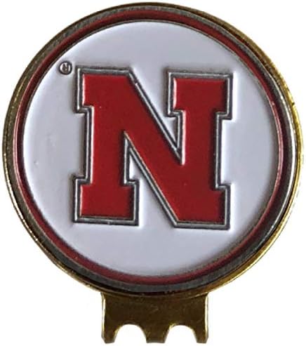 Magnetic Golf Hat Clip with 2 Double-Sided Golf Ball Markers – Easily Attaches to Golf Cap – Made of Stainless Steel & Ideal for Avid Golfers