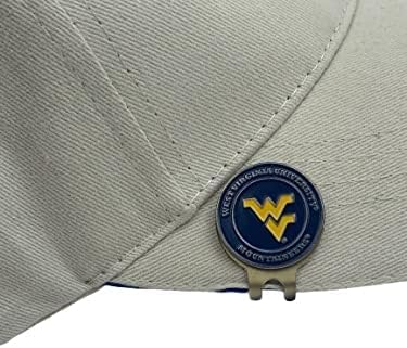 Magnetic Golf Hat Clip with 2 Double-Sided Golf Ball Markers – Easily Attaches to Golf Cap – Made of Stainless Steel & Ideal for Avid Golfers