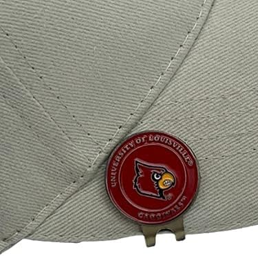 Magnetic Golf Hat Clip with 2 Double-Sided Golf Ball Markers – Easily Attaches to Golf Cap – Made of Stainless Steel & Ideal for Avid Golfers