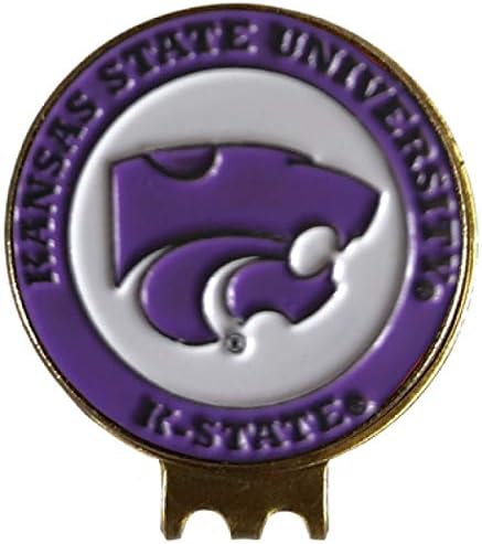 Magnetic Golf Hat Clip with 2 Double-Sided Golf Ball Markers – Easily Attaches to Golf Cap – Made of Stainless Steel & Ideal for Avid Golfers