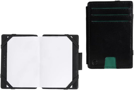 Scorecard Wallet, Notetaking, Versatile - Hold Credit Cards, Pens/Pencil, Clip (Green)