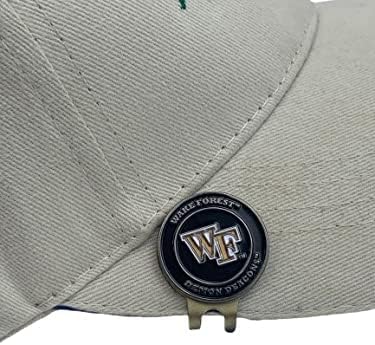Magnetic Golf Hat Clip with 2 Double-Sided Golf Ball Markers – Easily Attaches to Golf Cap – Made of Stainless Steel & Ideal for Avid Golfers