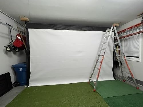 SPECTRUM GOLF SIMULATORS- Golf Impact Screen Poly Blend for Golf Simulator-RAW Material-US Made-Fits Most Golf Cages
