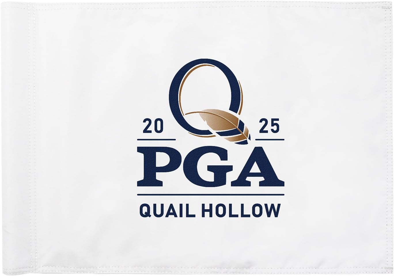 Standard Golf Flag PGA 2025, Tube Insert, 14x20 Inch 420D Nylon Dual-Sided Silk-Screen, Ideal for Practice Putting Green, Driving Range, Course, Club, 1-Pack