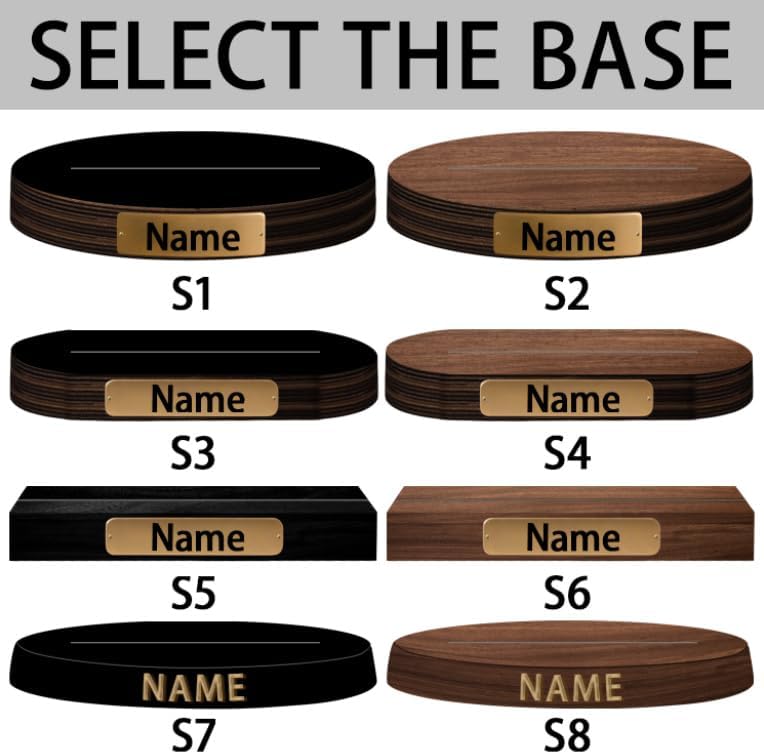 Personalized Couple Cartoon Photo Sculpture Ornament Custom Name Date 2D Acrylic Cartoon Style Figurine Desk Decor Gift for Couple Valentine's Day Xmas Anniversary (Style 17)