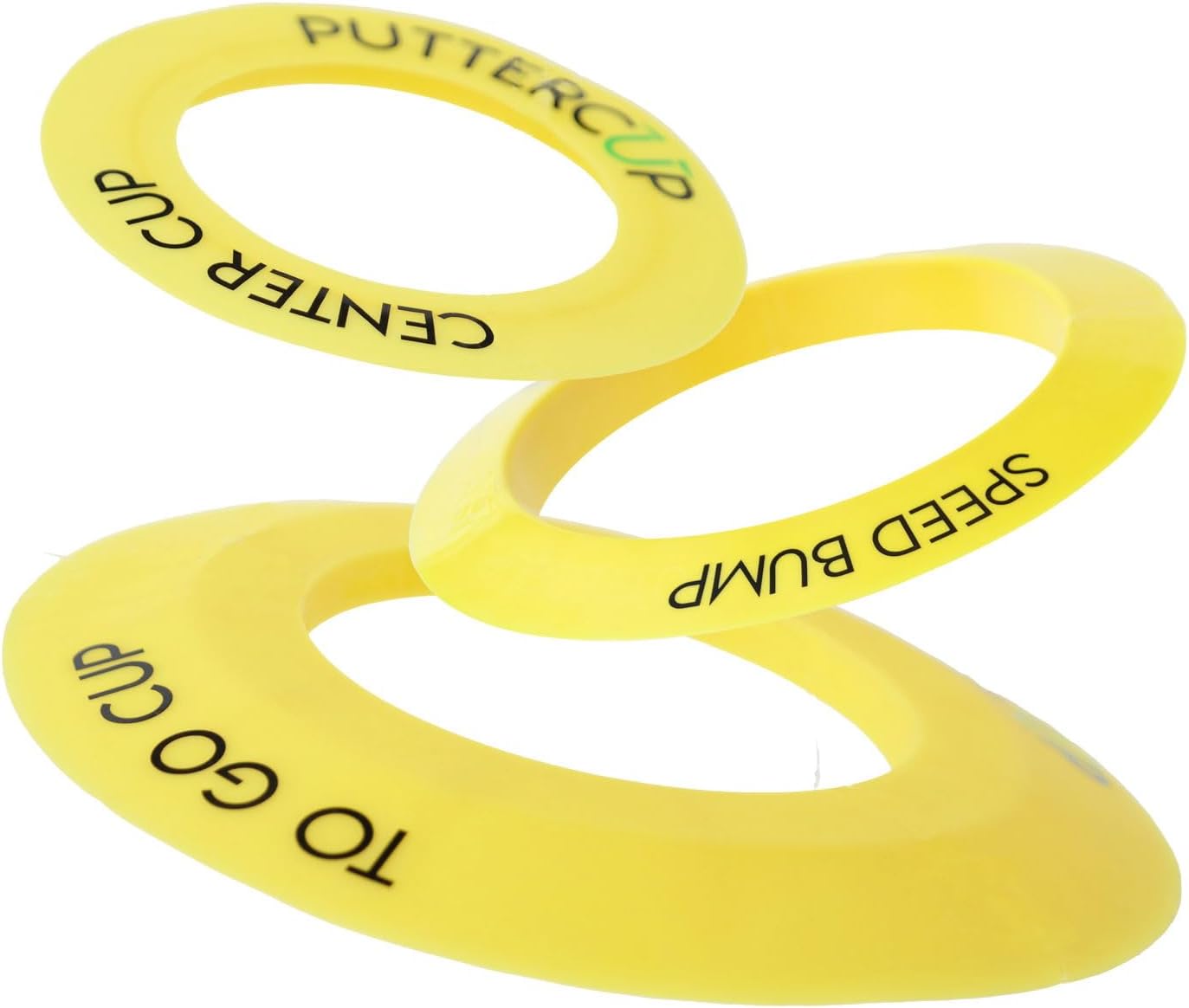 Sports Unlimited PUTTERCUP Golf Hole Putting Cup, The Pressure Putt Pack, Golf Hole Cup Ring for Use on Carpet, Indoor/Outdoor Practice Putting Training Aid