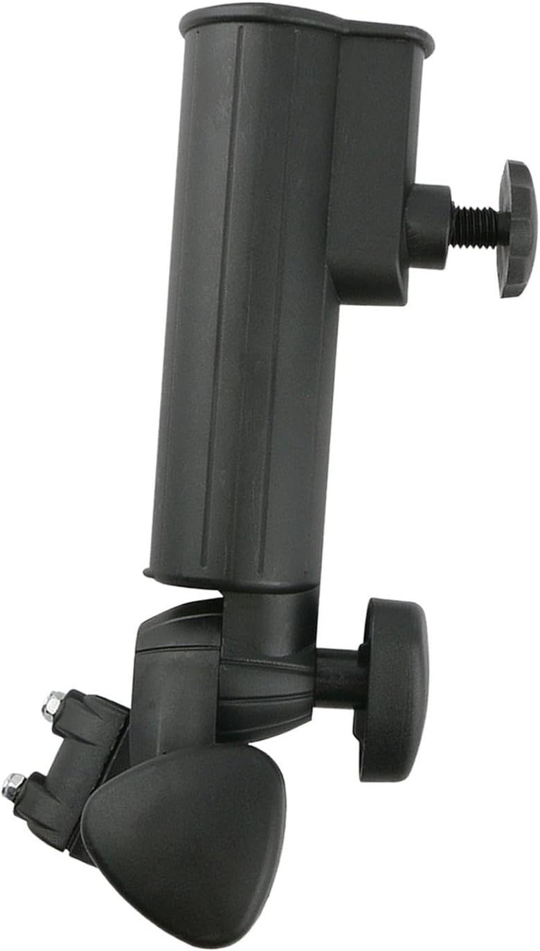 Golf Cart Umbrella Holder Clamp Mount Umbrella Clip Windproof Lightweight Universal Adjustable Angle for Fishing, Bike, Beach Chair, Training