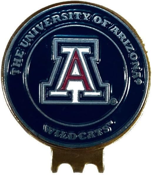 Magnetic Golf Hat Clip with 2 Double-Sided Golf Ball Markers – Easily Attaches to Golf Cap – Made of Stainless Steel & Ideal for Avid Golfers