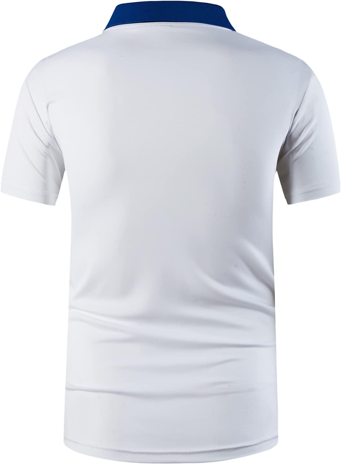 jeansian Men's Sport Outdoor Quick Dry Fit Short Sleeves Polo Tee Shirt Tshirt T-Shirt Tops Golf Tennis Bowling LSL195