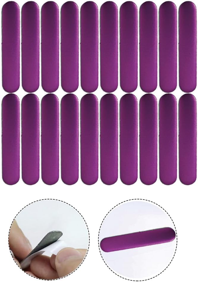 Golf Lead Tape Pickleball Lead Tape Adhesive Lead Sheet 30pcs 2.0×0.4in 3g,Golf Training Accessories|for Golf Iron Woods Putter or Tennis Racket Badminton Racket Weight Adjustment