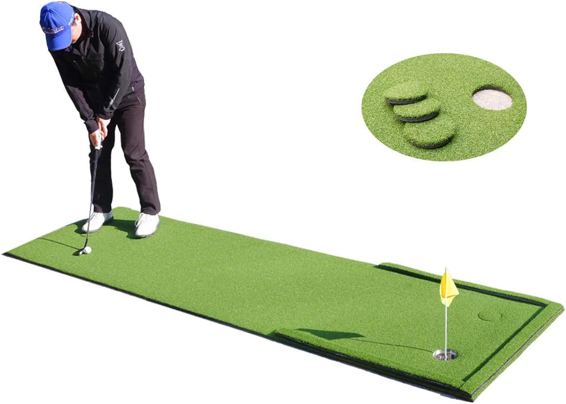 Putting Green Outdoor for Golf Practice Putting Matt for Indoors