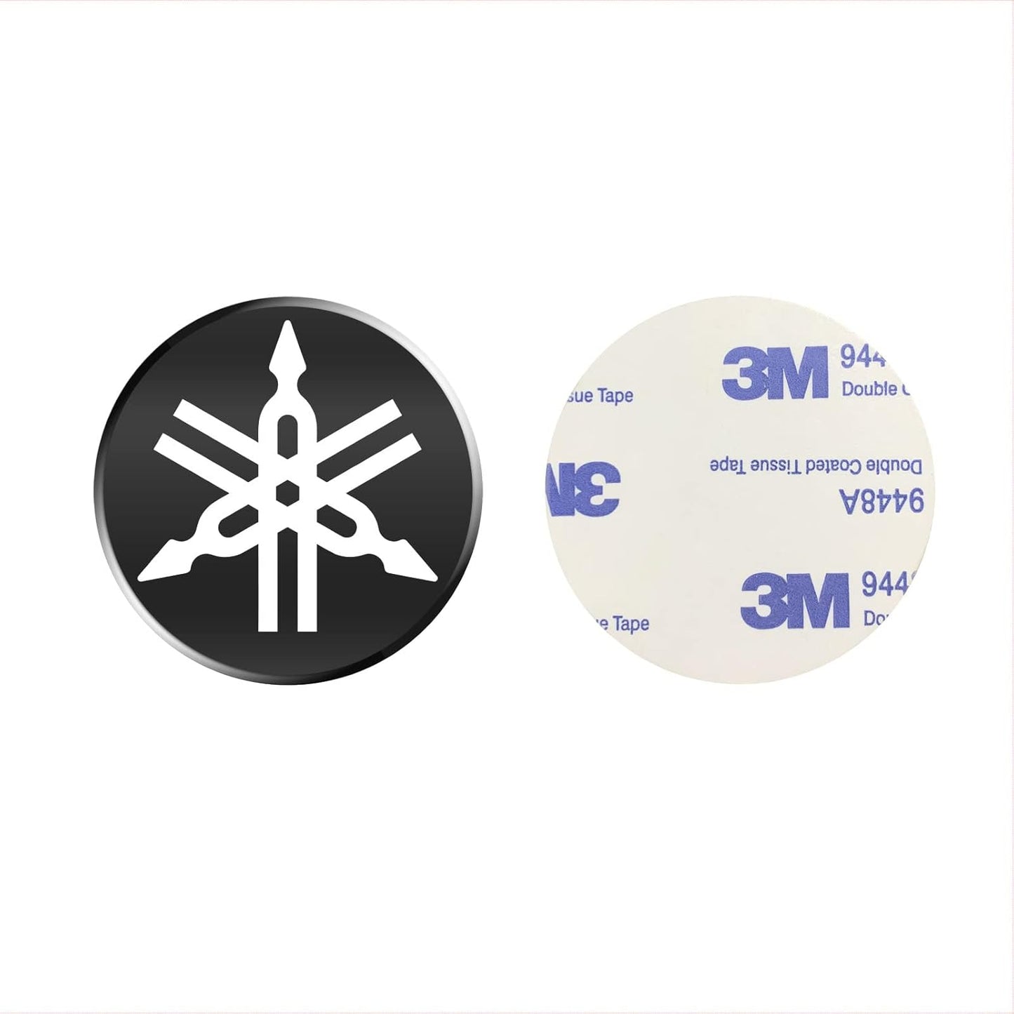 Logo Sticker for Yamaha Golf Cart Hubcap 8", Universal Wheel Covers Hub Caps for Club Car, EZGo, Yamaha Golf Buggies Size 8 inch (4 Pack)