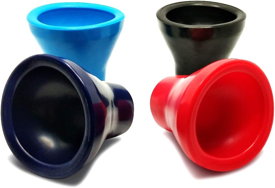 Golf Ball Retriever Golf Ball Pick-Up Suction Cup Value 4 Pack Golf Ball Picker Upper for Putter