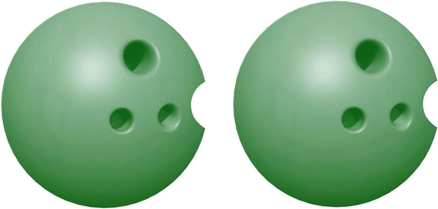 Car Cup Holder Coasters, Bowling Ball Car Coasters for Cup Holder Drinks, 2 Pack Ceramic Cute Auto Interior Accessories for Women Men