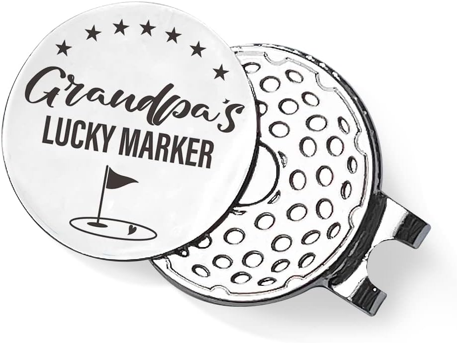 QVUXZ Golf Ball Marker Gifts for Men Women Golfers, Golf Lover Birthday Christmas, Golfing Gifts for Boyfriend Him