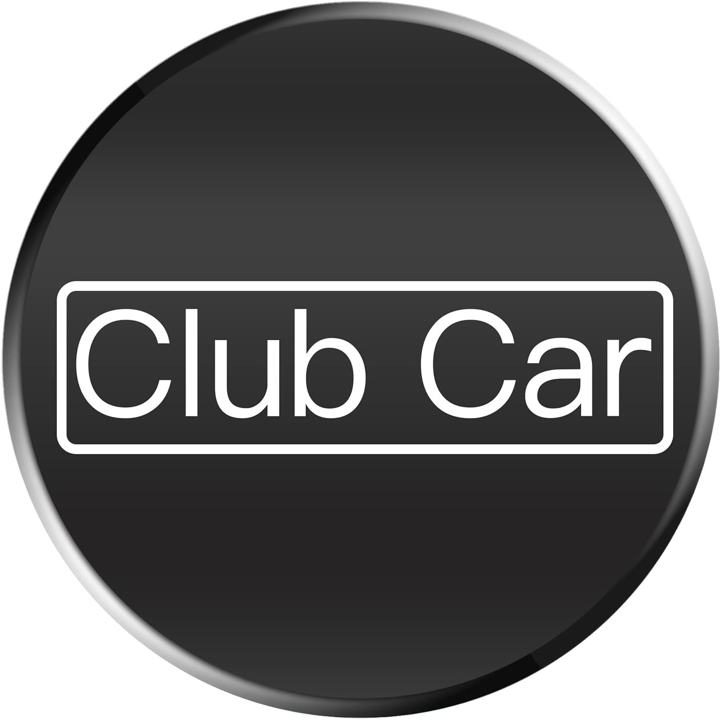 Logo Sticker for Club Car Golf Cart Hubcap 8", Universal Wheel Covers Hub Caps for Club Car, EZGo, Yamaha Golf Buggies Size 8 inch (4 Pack)