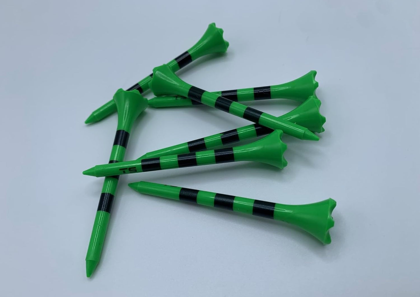 TRUESTRIKE Premium USA Golf Tees – 3¼" or 2¾" Durable Plastic Performance Tees (100 Pack) – Made in USA – Bulk Value Pack