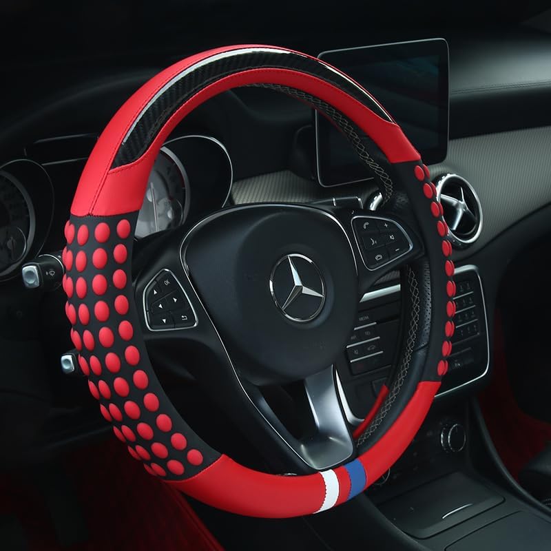14 inch Golf Cart Steering Wheel Cover for Yamaha, Club Car DS & Precedent, 13.5 inch UTV Steering Wheel Covers,Universal Boat Steering Wheel Cover Non-Slip
