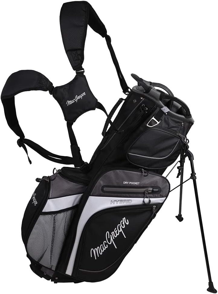 MACGREGOR Golf Hybrid Stand/Cart Golf Bag with 14 Way Divider