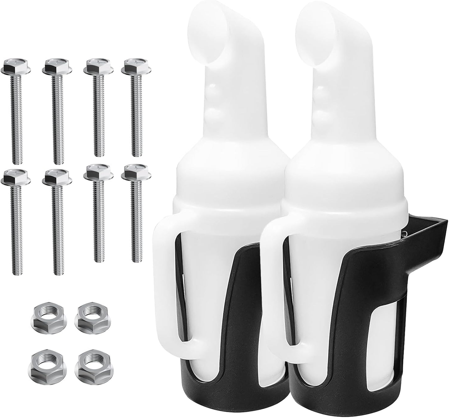 Panglong Universal Golf Cart Sand Bottle with Handle 1Pcs or 2Pcs, Divots Filler Sand & Seed Bottle with Rattle Proof Holder for Yamaha Club Car EZGO