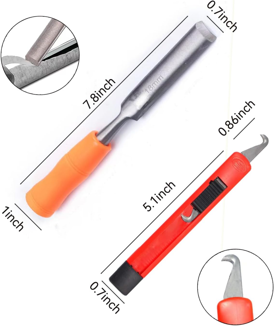 Golf Club Grip Kit, Golf Grip Removal Tool-Inlcudes Golf Grip Vise Clamp, 15 Pcs of Double-Sided Tape, Hook Knife for Regripping Golf Grips, Tape Stripping Tool