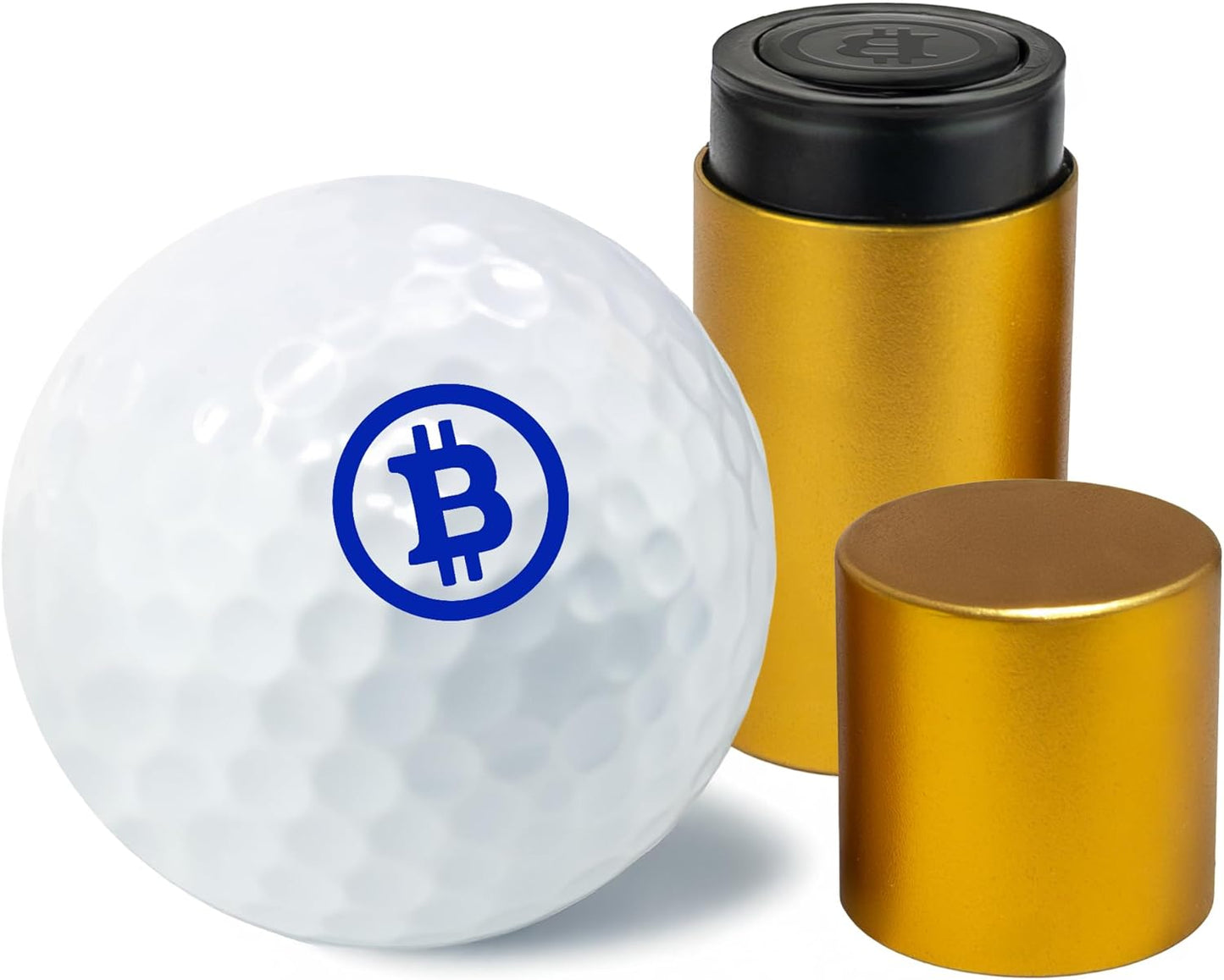 Golf Ball Marker Stamp with TiteSeal™ Technology - Bit - Many Designs to Choose - Blue