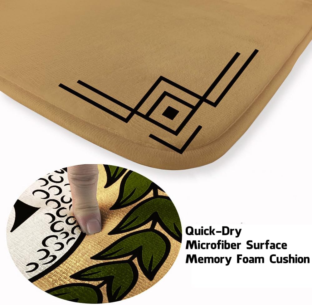 ENCYCOM Personalized Golf Area Rug - Custom Welcome Floor Mat with Family Name, Non Slip Outdoor Entry Rug for Porch, Garage, or Home Decor, Nice Gift for Golf Lover (Golf Rug 03)