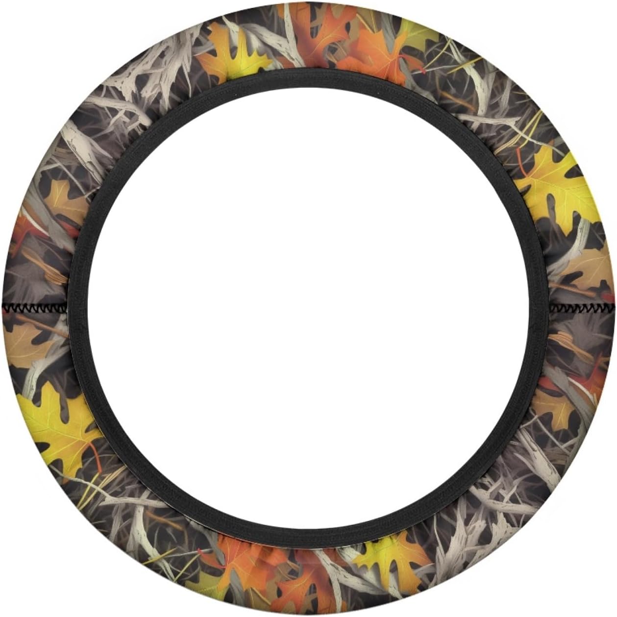 Camo Hunting Oak Golf Cart Steering Wheel Cover for Women Men Golf Cart Steering Wheel Covers for Club Car Steering Wheel Cover Accessories