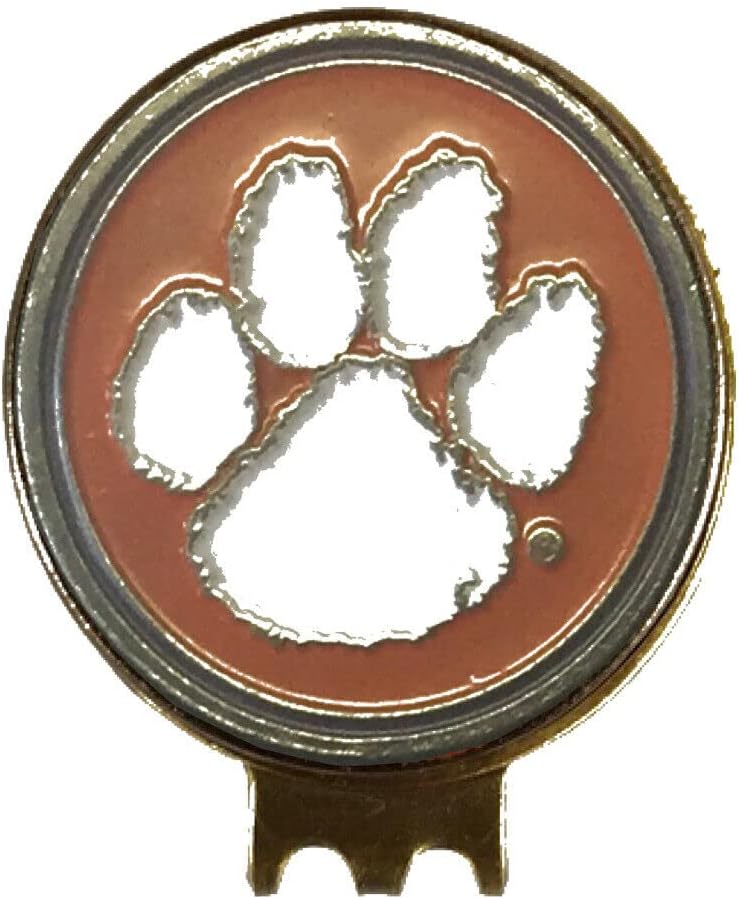 Magnetic Golf Hat Clip with 2 Double-Sided Golf Ball Markers – Easily Attaches to Golf Cap – Made of Stainless Steel & Ideal for Avid Golfers