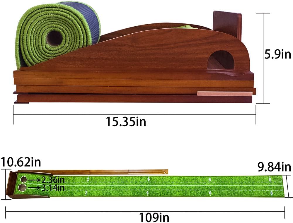 Golf Putting Mat for Various Skill Levels