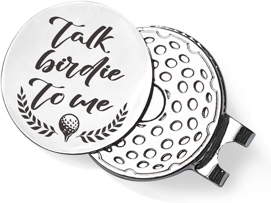 QVUXZ Golf Ball Marker Gifts for Men Women Golfers, Golf Lover Birthday Christmas, Golfing Gifts for Boyfriend Him