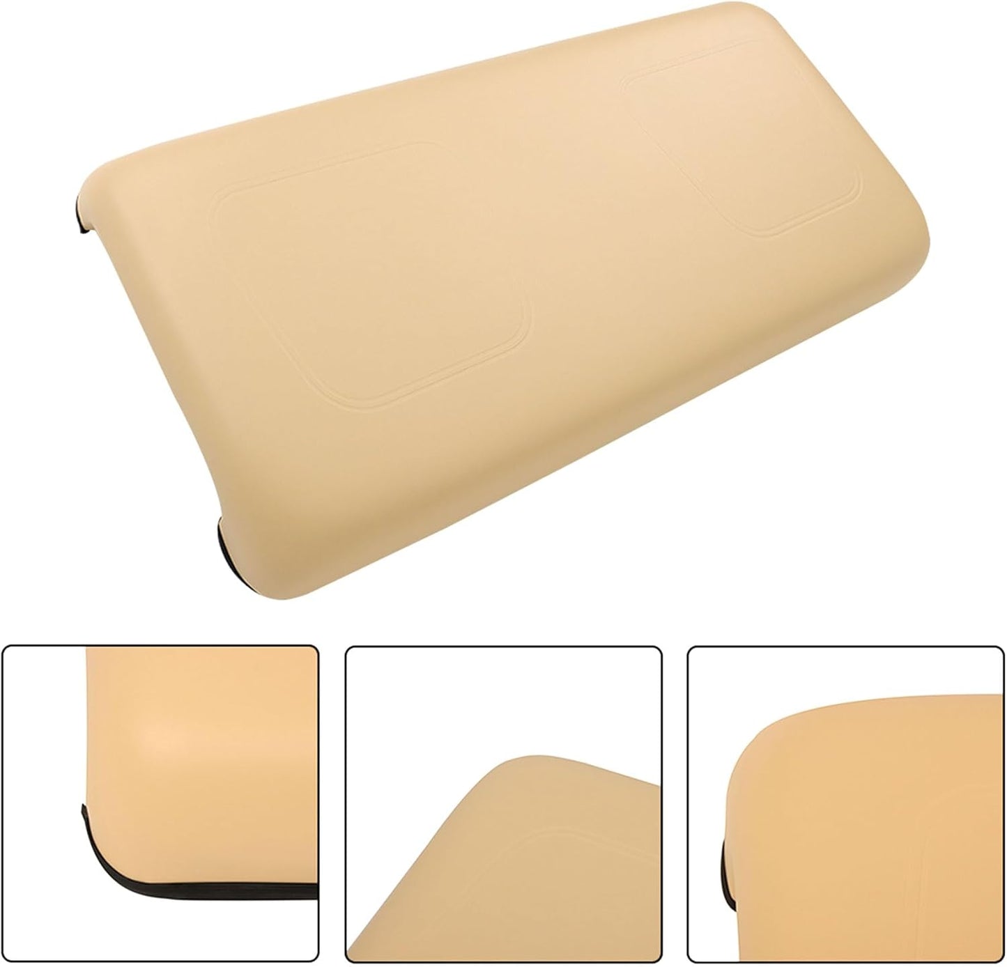 Buff Front Seat Bottom Cushion Assembly Replacement for Club Car DS 1981-2000.5 Golf Cart