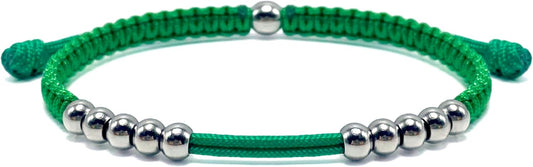 LAMIBEE Golf Stainless Steel 10 Beads Score Counter Bracelet, Golf Stroke Count Bracelet, Resizable and Easy to Adjust Golf Round Scoring Tracker, Durable and Stylish Golf Accessory