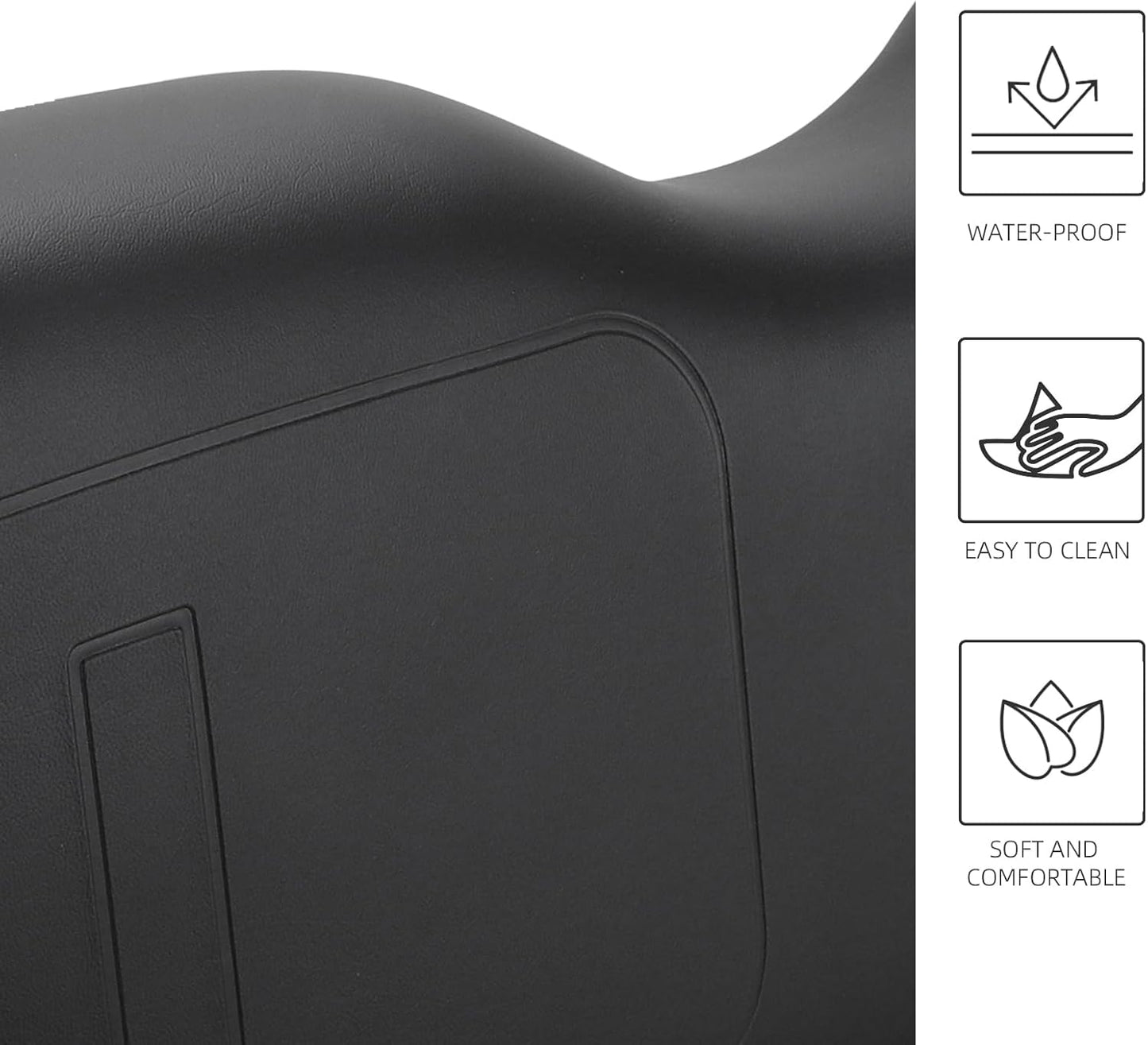 Roykaw Golf Cart Front Seat Back Cushion Assembly for EZGO TXT 1994-2013 Gas & Electric Vehicles, EZGO Seat Cushion Replacement, OEM# 71751-G01, 71751-G03, 71751-G04